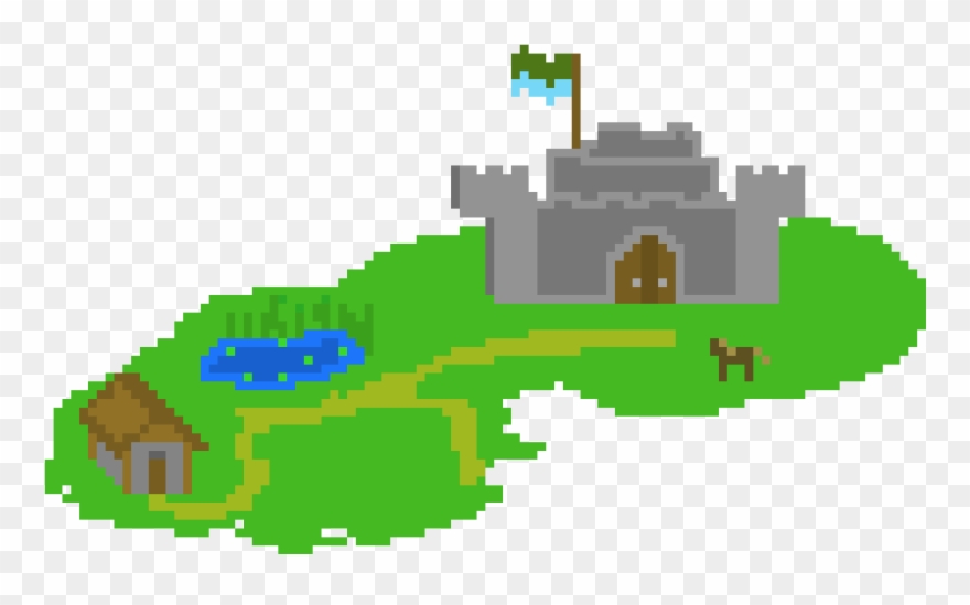 Village V2 - Illustration Clipart