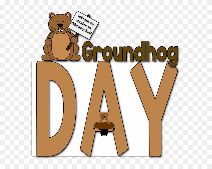 Groundhog Day Clip Art - Teddy Bear - Png Download