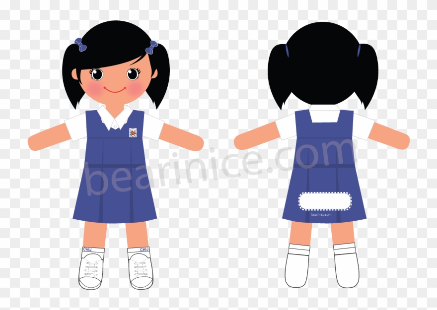 School Doll - Chij Secondary (toa Payoh) Clipart