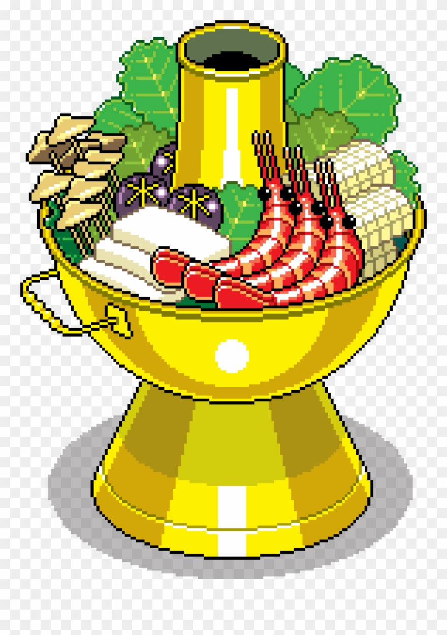 Pt Feuertopf 01s Pixel Art Clipart