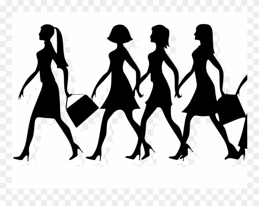 15 Feb Venture Magazine Understands Social Commerce - Walking Women Business Png Clipart