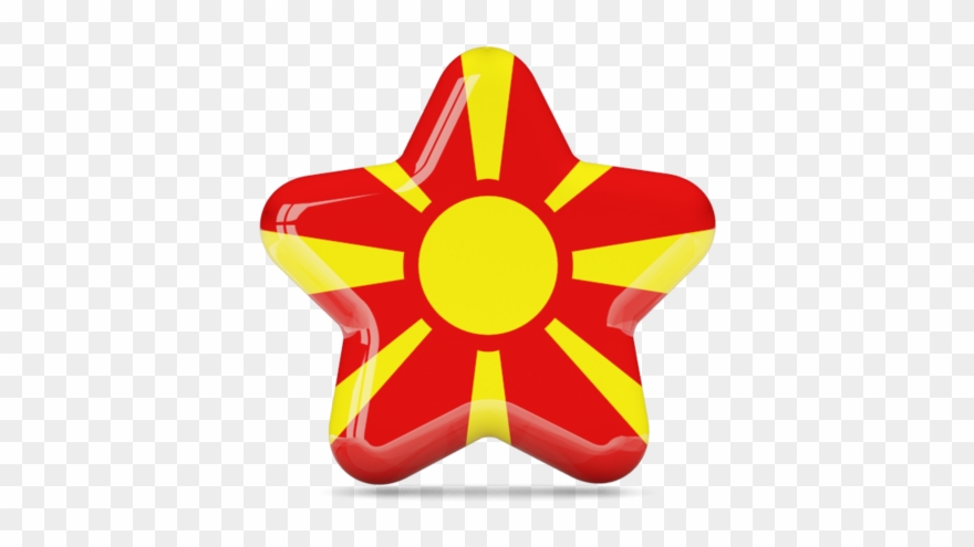 Macedonia Flag Clipart Fyr Macedonia - Cross - Png Download