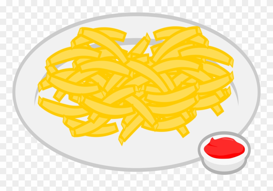 Clipart - French Fries - Png Download