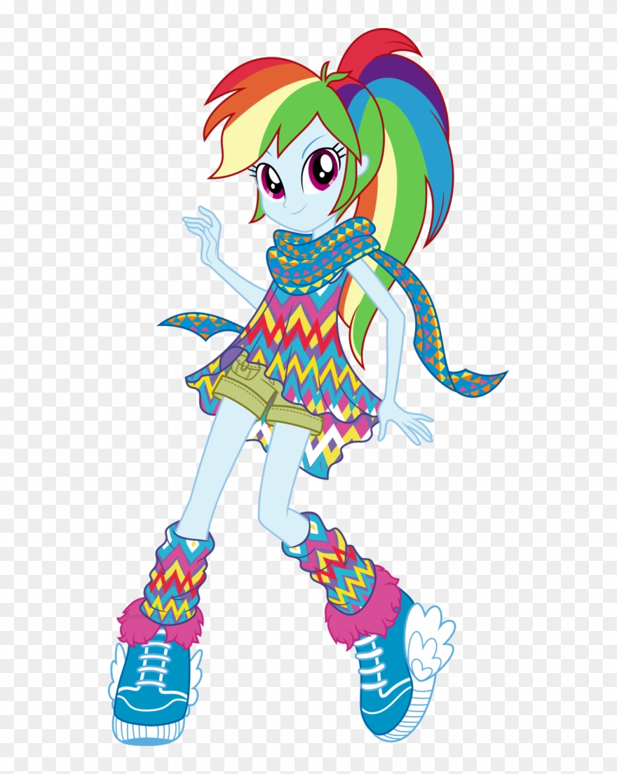 Popular Images - My Little Pony Equestria Girls Legend Of Everfree Rainbow Clipart