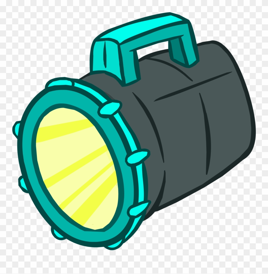 Flashlight Clipart Clip Art Graphic Library Library - Clip Art - Png Download