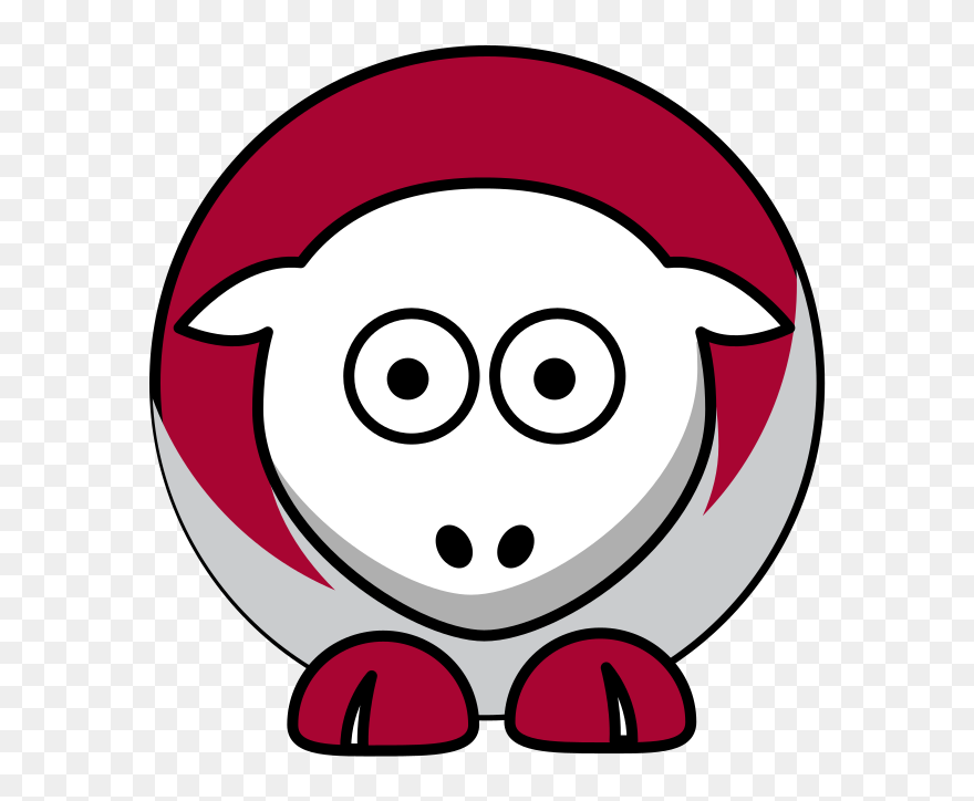 Clipart Download Sheep Crimson Tide Colors - Cal State Fullerton Titans - Png Download