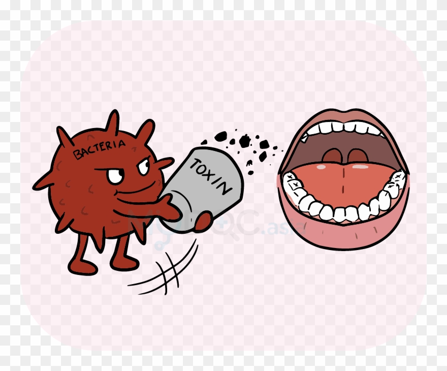 Svg Freeuse Library Should You See A - Bacterial Toxins Cartoon Clipart