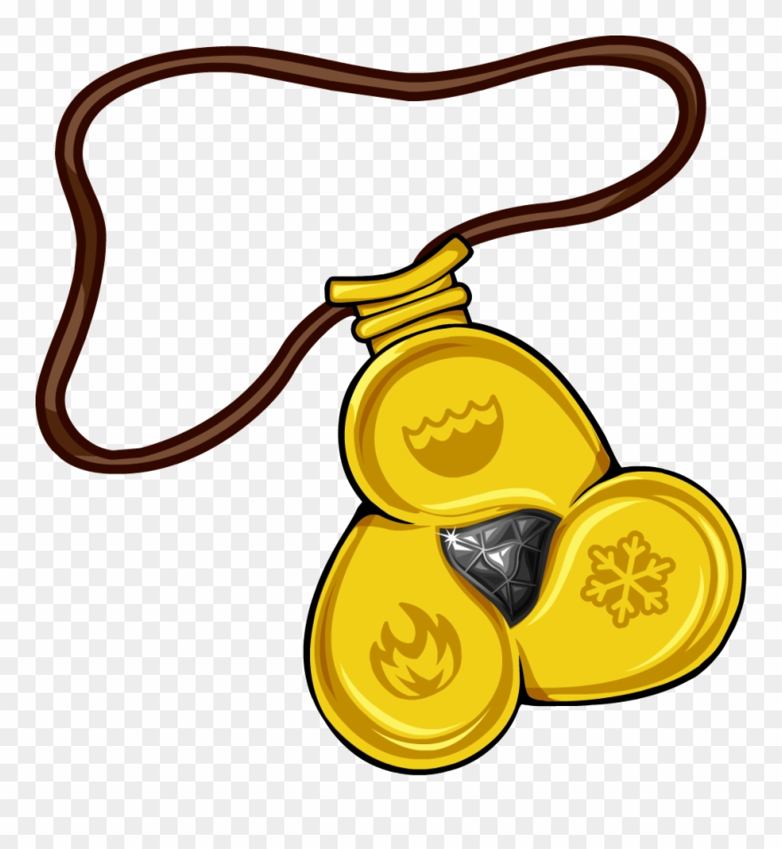 Amulet Clipart Ninja - Club Penguin Ninja Amulet - Png Download