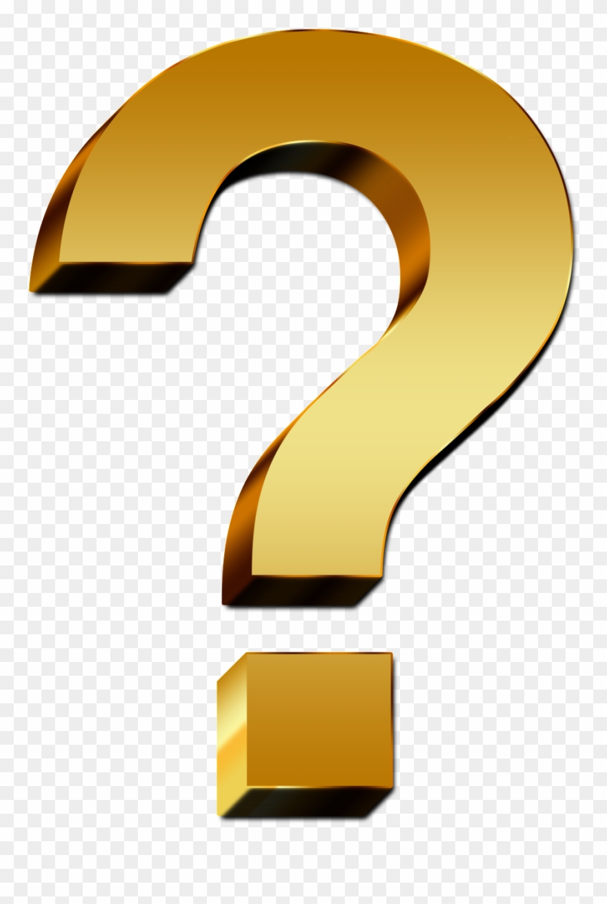 Question-634903 1280 - Punto Di Domanda Oro Clipart