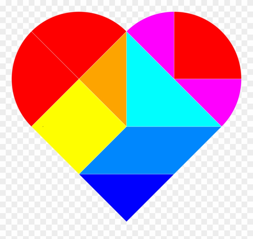 Medium Image - Tangram Clipart - Png Download