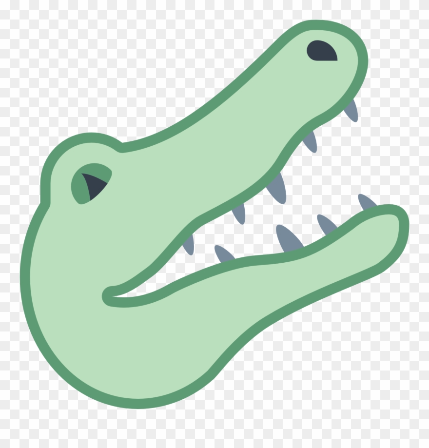 Crocodile Clipart Crocodile Tooth - Crocodile - Png Download