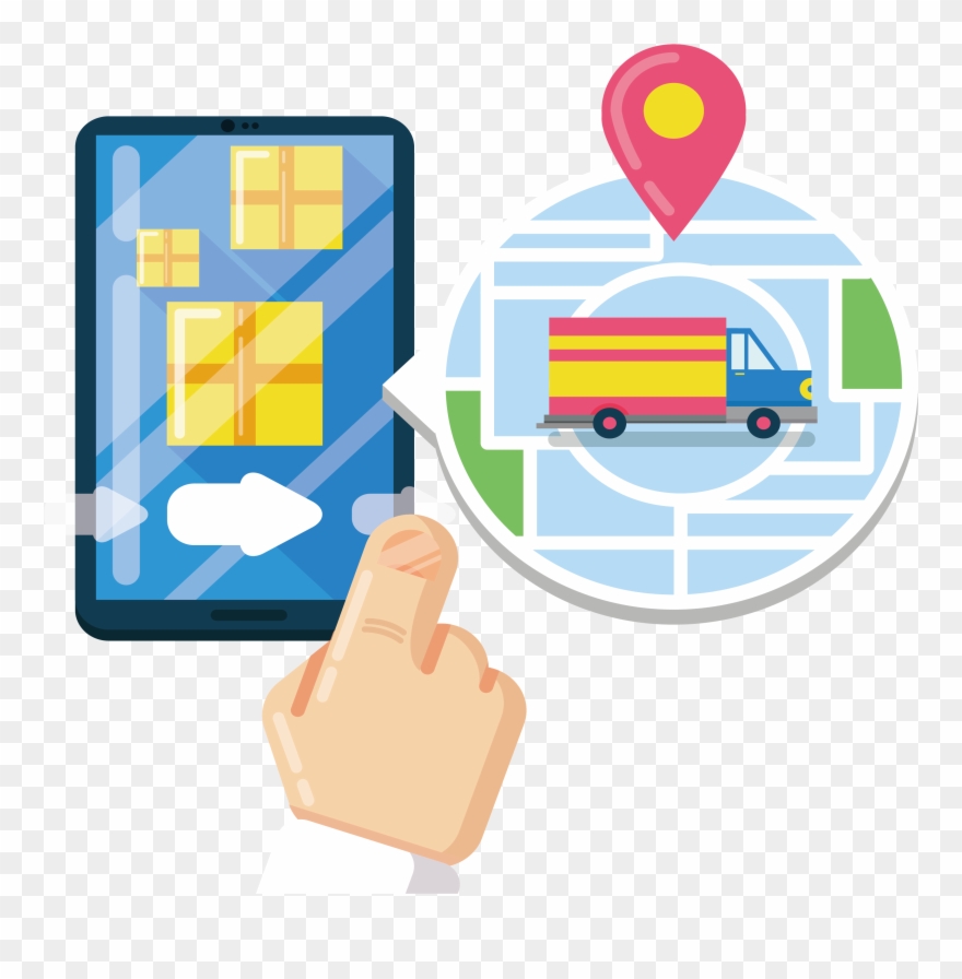 Svg Download Clipart Transportation - Phone Order Png Transparent Png