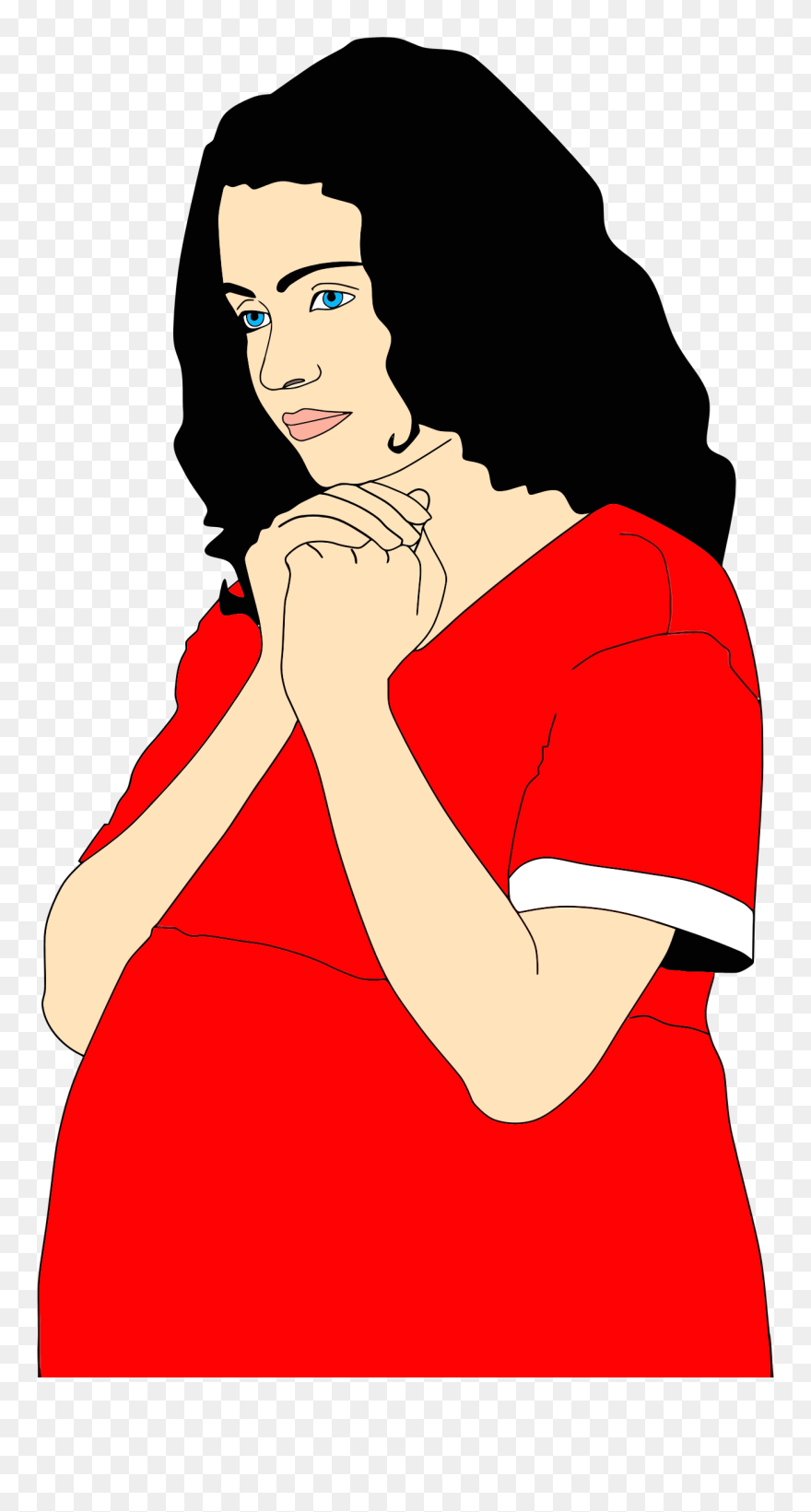 Medium Image - Transparent Clipart Pregnant Png