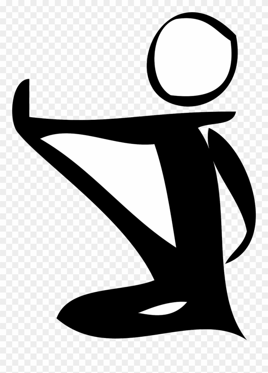 Information Clipart Positioning - Yoga Clip Art Free - Png Download