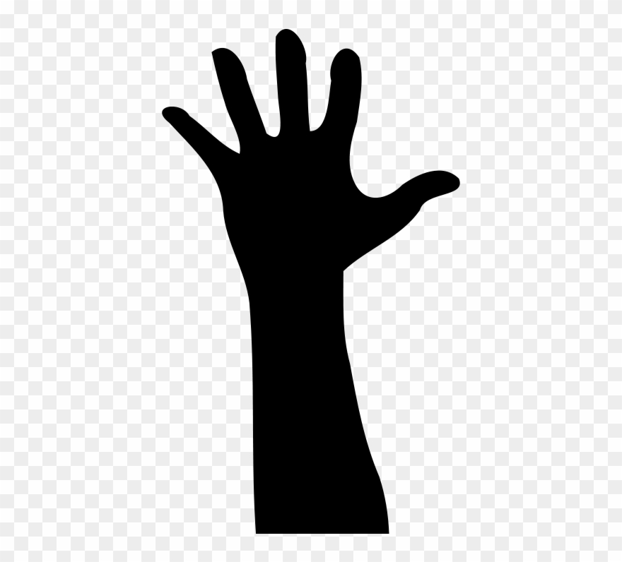 Raising Hands Clipart Hd - Png Download
