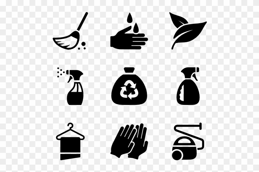 Cleaning Icon Packs Vector Svg Psd - Clean Icon Clipart