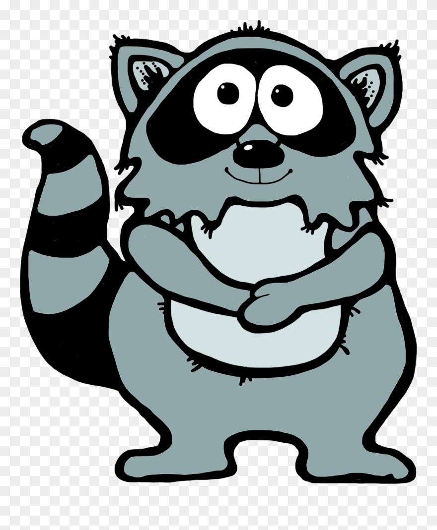Raccoon Clip Art Submited Images - Raccoon Clipart Kissing Hand Raccoon - Png Download