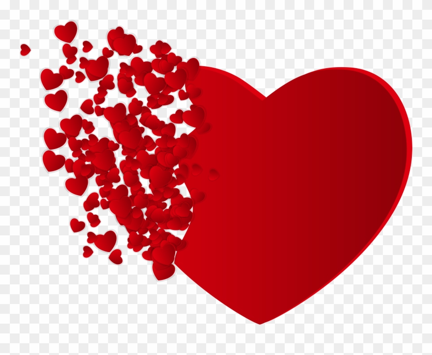 Of Hearts Clipart Best - Png Download