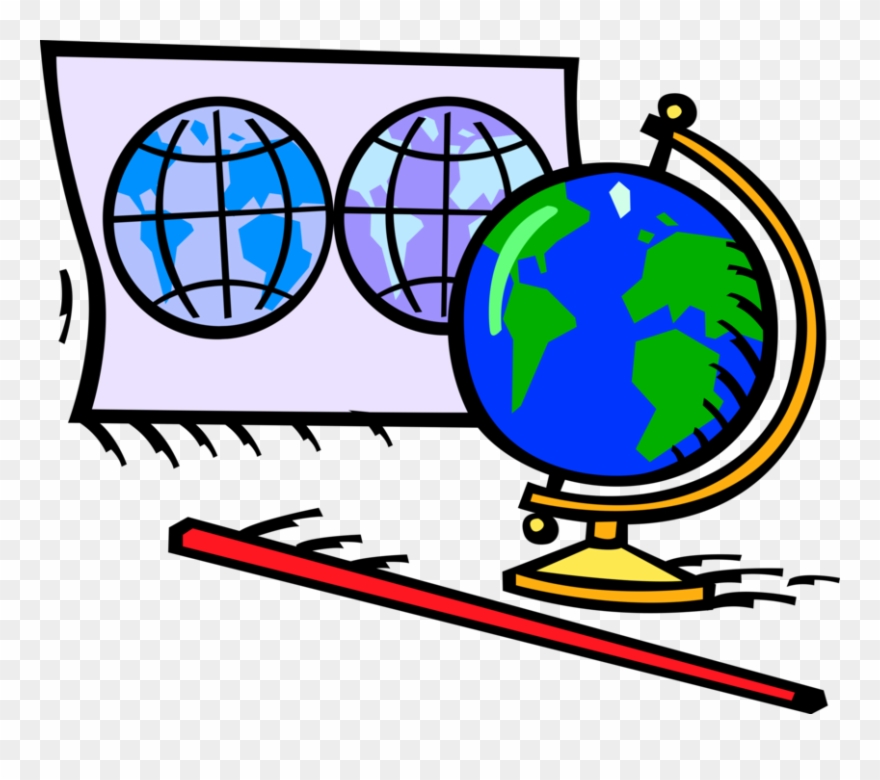Geography Clipart Geography Class - Maps Globes Clip Art - Png Download