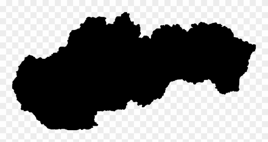 Slovakia Vector Map World Map Blank Map - Slovakia Vector Map Clipart