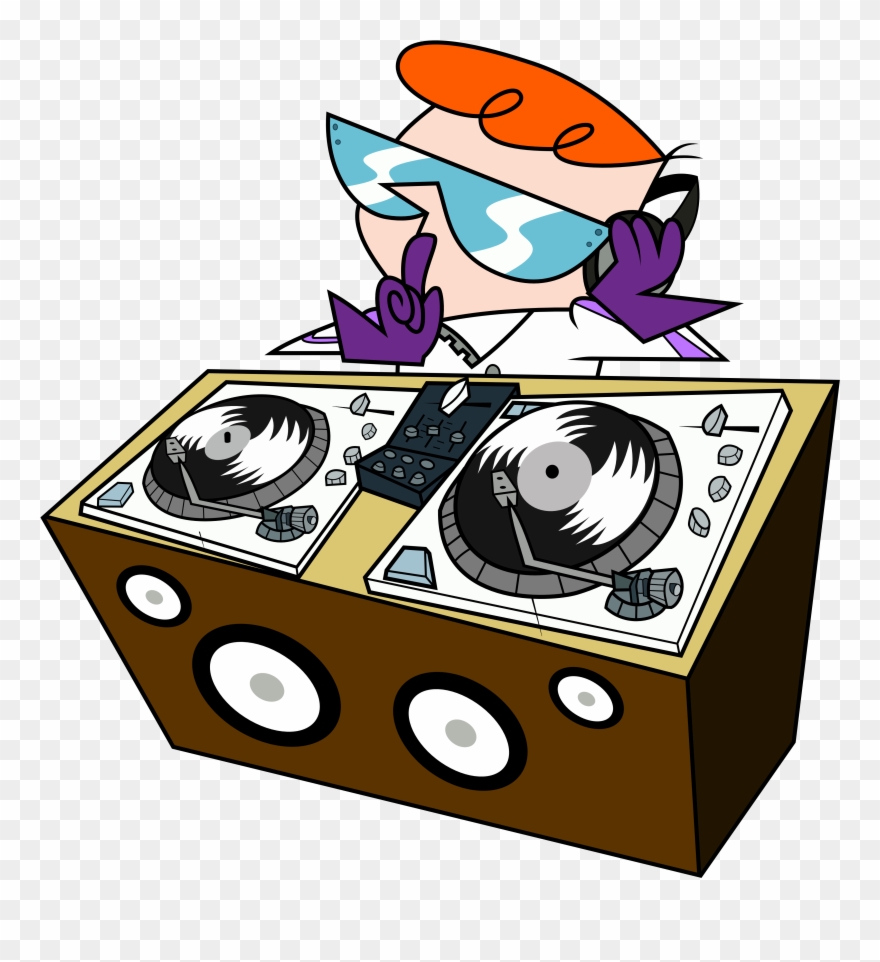 Cartoon Dj - Dexter Dj Clipart