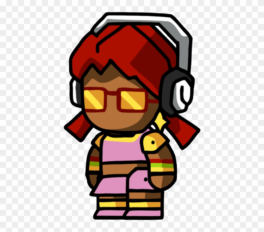 Dj Clipart Female Dj - Cartoon - Png Download