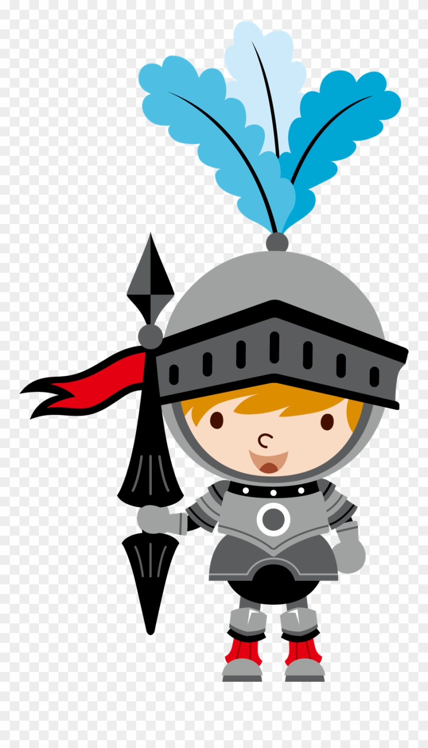 Pirate Clipart Coat - Boy Knight Clip Art - Png Download