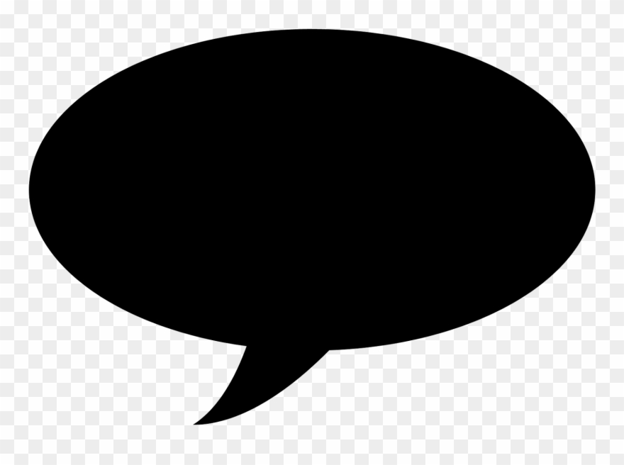 Black White Parties, Free Printables, Printable Labels, - Speech Bubble Clipart - Png Download