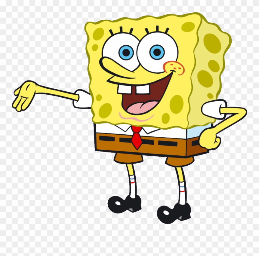 Sticker Spongebob Squarepants Spongebobsquarepants - Spongebob Squarepants Clipart