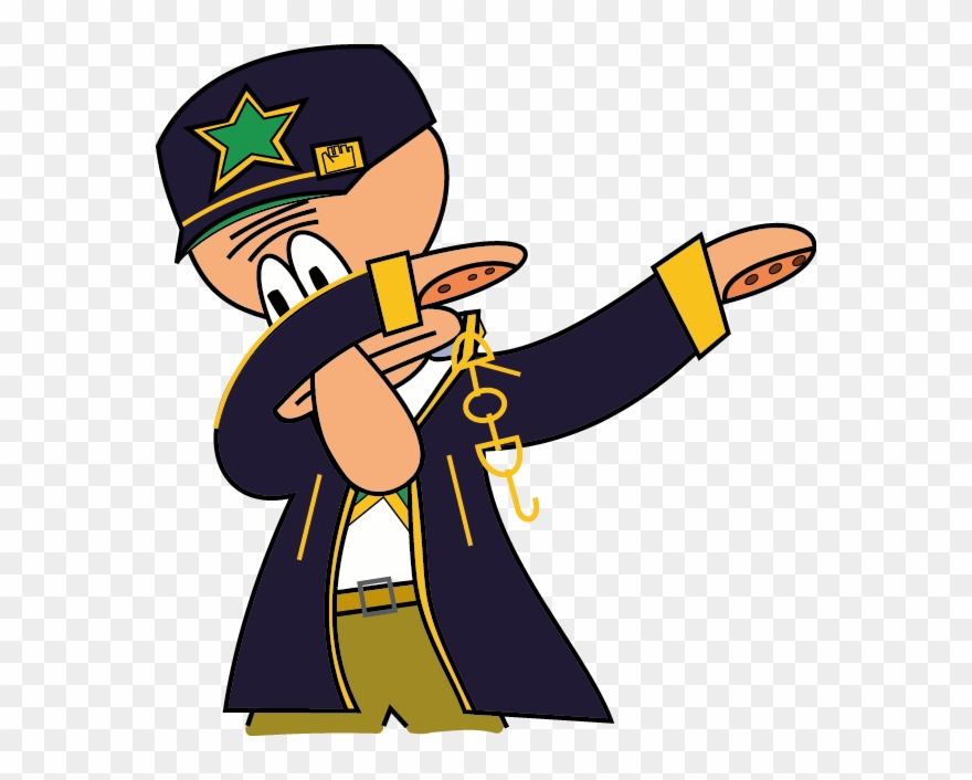 Squidward Kujo Squidward Dab Know Your Meme - Jojo Bizarre Adventure Dab Clipart