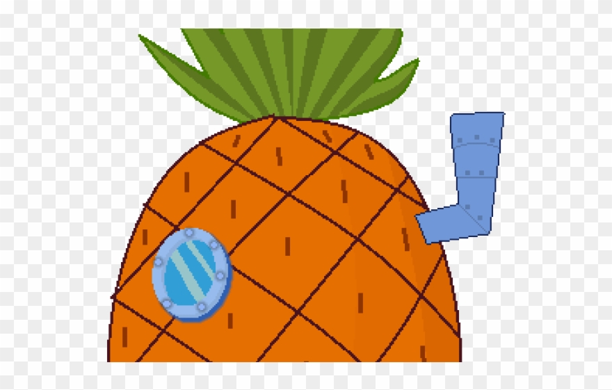 House Clipart Pineapple - Spongebob House Transparent Background - Png Download