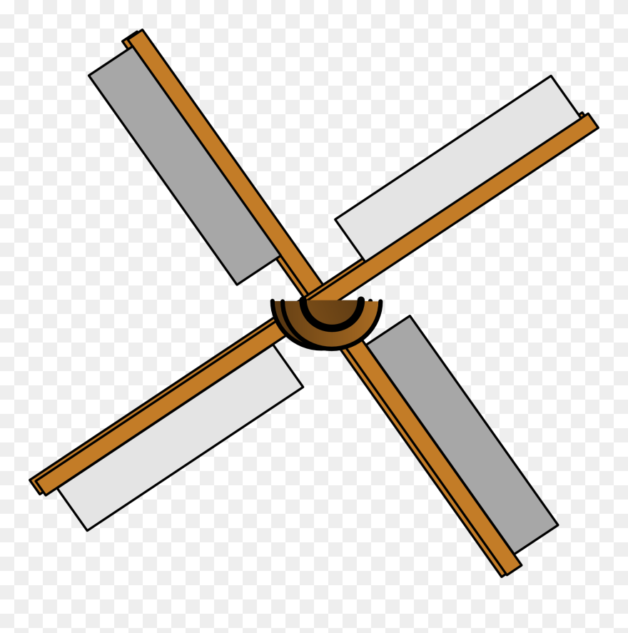 Windmill Blade Clipart - Png Download