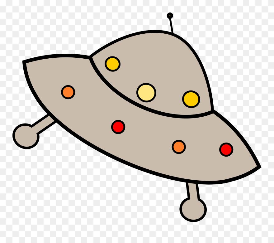 Free To Use &, Public Domain Flying Saucer Clip Art - Cartoon Ufo Transparent - Png Download