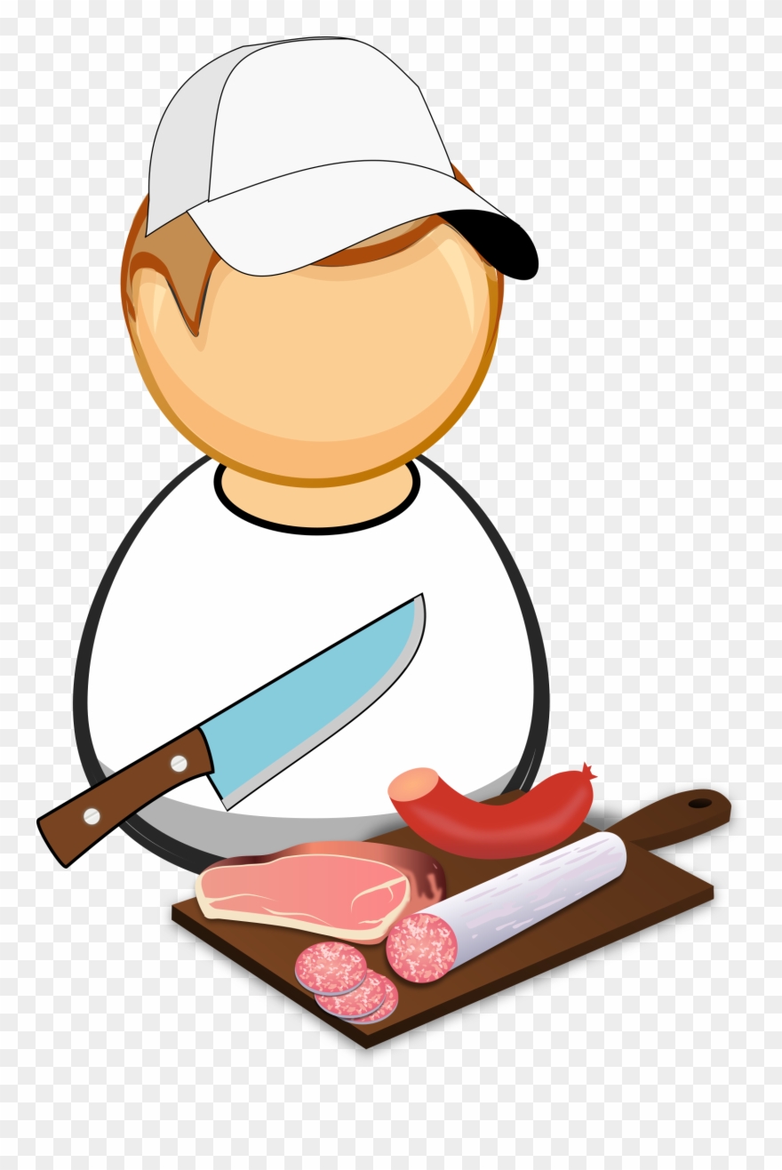 Big Image - Butcher Clipart Free Png Transparent Png