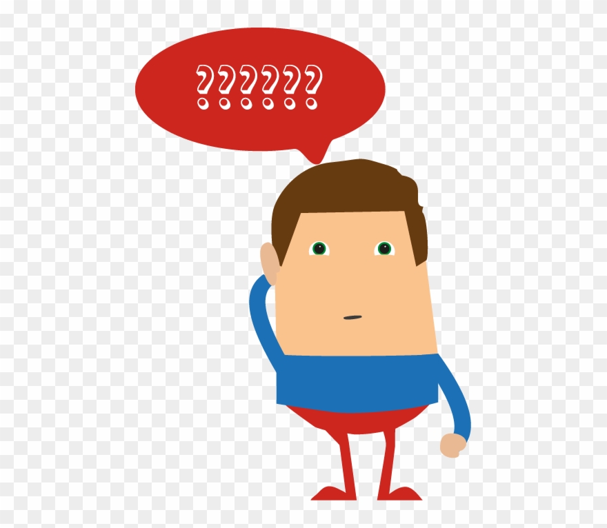 Download Vector Black And White Stock Free Cliparts - Person Thinking Clipart Transparent Background - Png Download