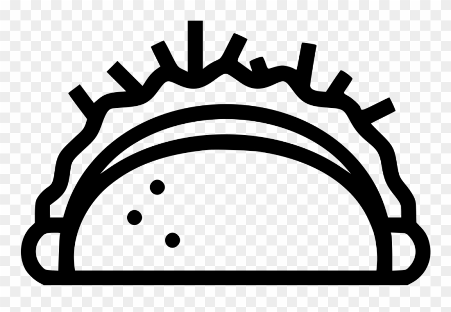 Graphic Library Stock Burrito Clipart Svg - Mexican Cuisine - Png Download