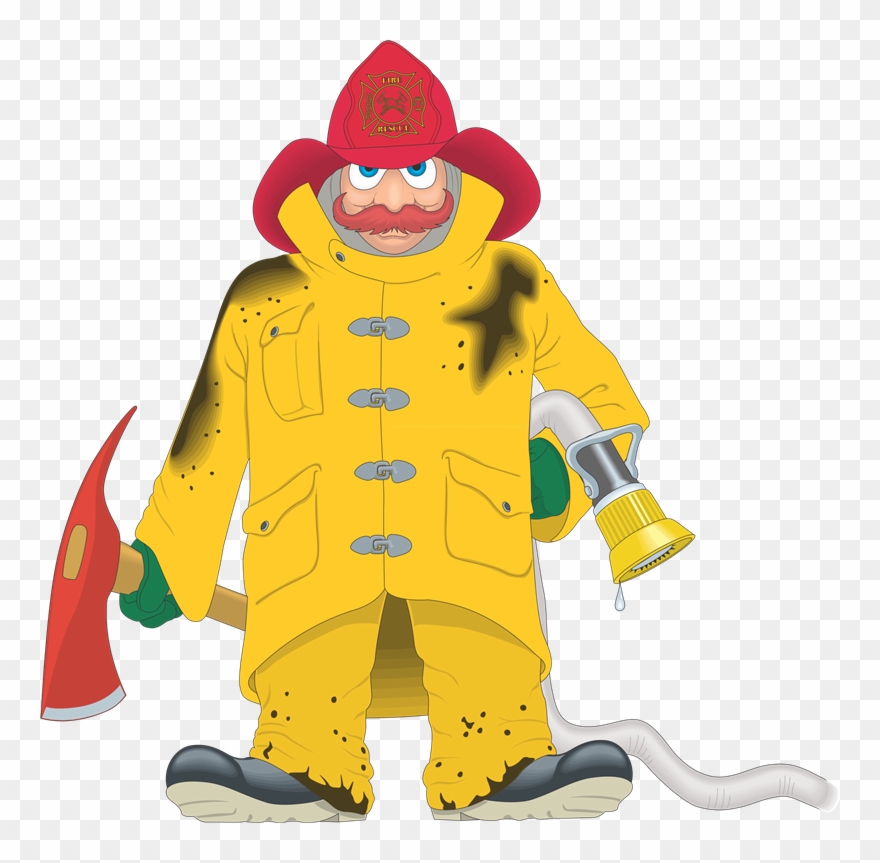 You Might Also Like - Free Firefighter Cartoon Image Transparent Clipart