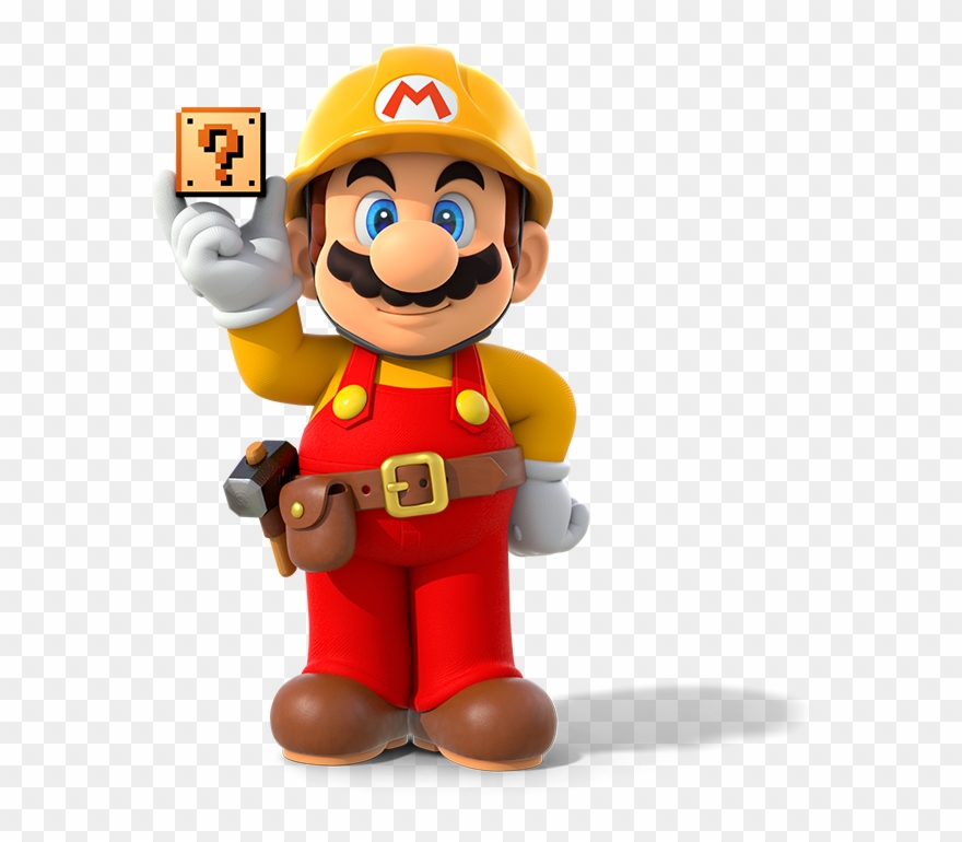Super Mario Maker Logo Png - Super Mario Maker Mario Png Clipart