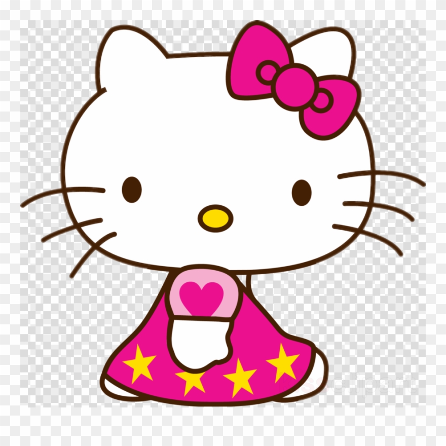 Cartoon Hello Kitty Clipart Hello Kitty Cat My Melody - Hello Kitty Face Png Transparent Png