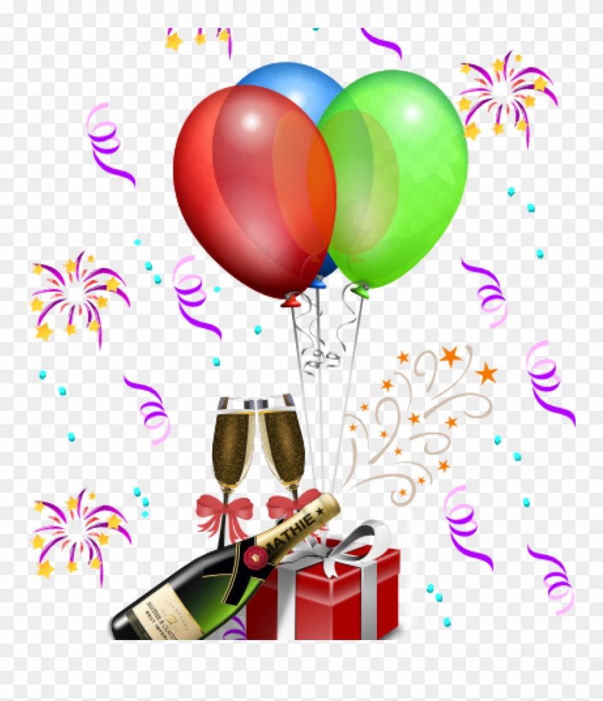 Happy Birthday Clip Art For A Man Free Men Clipart - New Year Celebration Clipart - Png Download