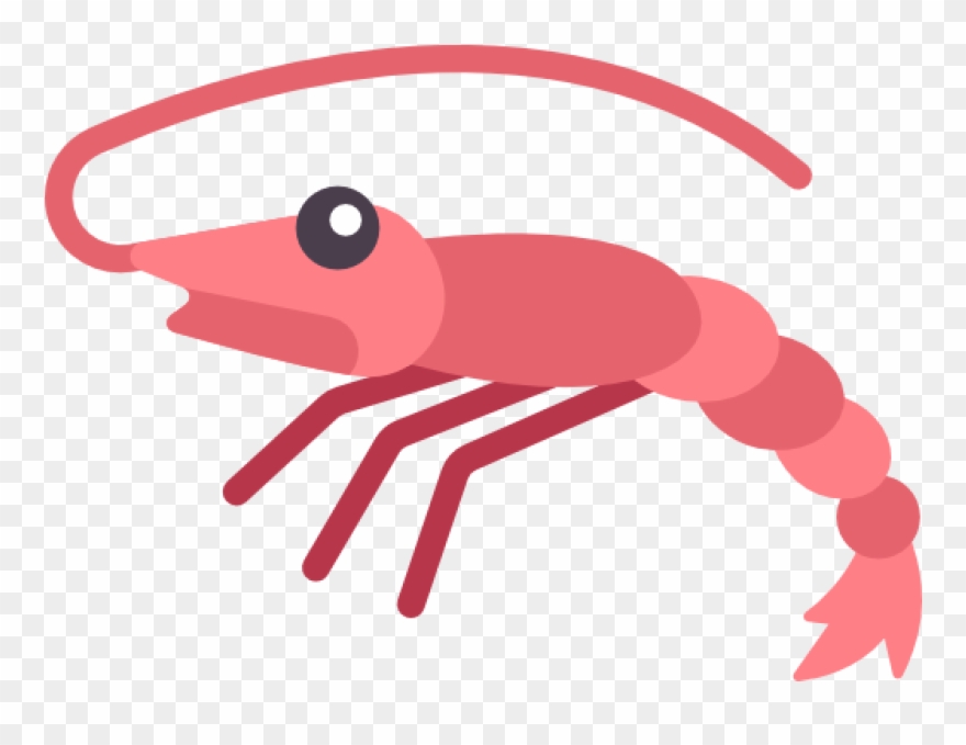Shrimp Clipart Free 19 Seafood Graphic Royalty Free - Shrimp Transparent Background - Png Download