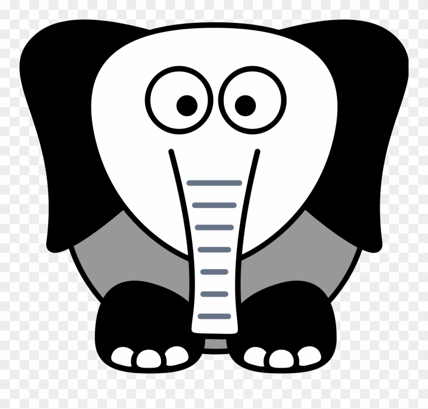Clipart Book Elephant - Zazzle Glücklicher Elefant Barely There Iphone 6 Hülle - Png Download