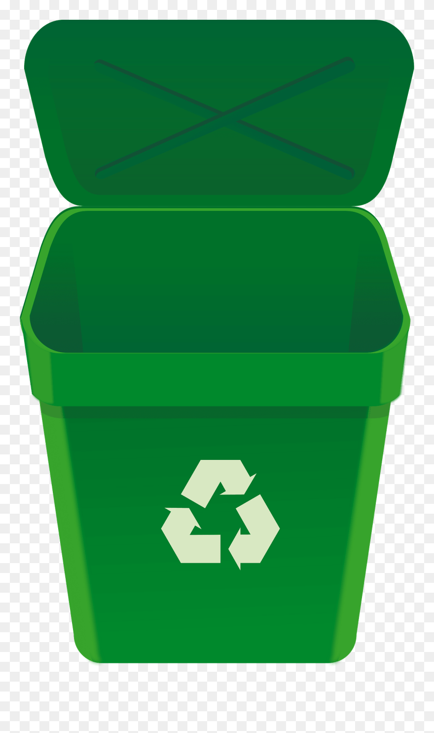 Trash Bin Clip Art - Png Download