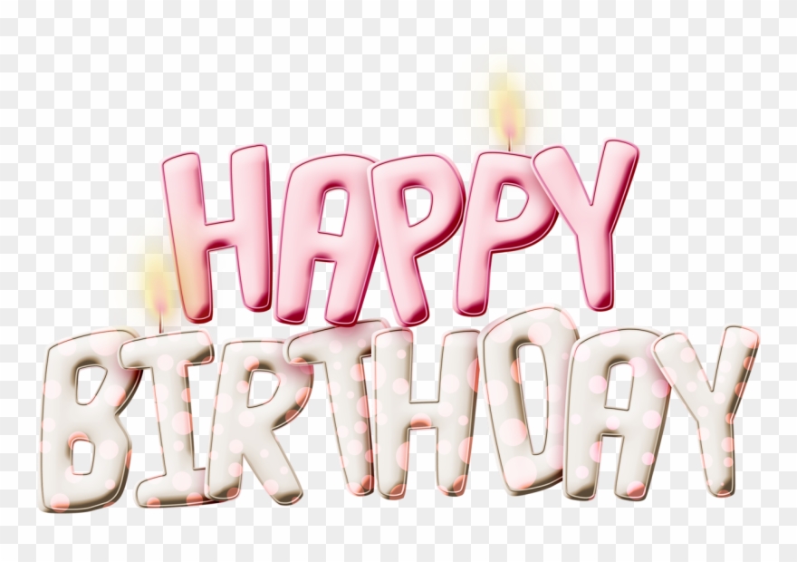 Ch B Dnem Rozhdeniya Na Prozrachnom Fone Clipart 334305