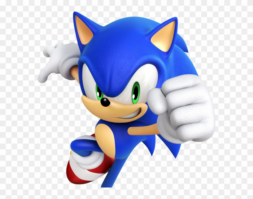 Sonic Colors Punching - Sega Sonic Colours Nintendo Wii Game Clipart