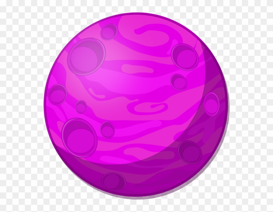 Planet Clipart Pink - Clip Art - Png Download