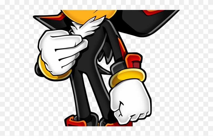 Sonic The Hedgehog Clipart Clip Art - Shadow The Hedgehog Cartoon - Png Download