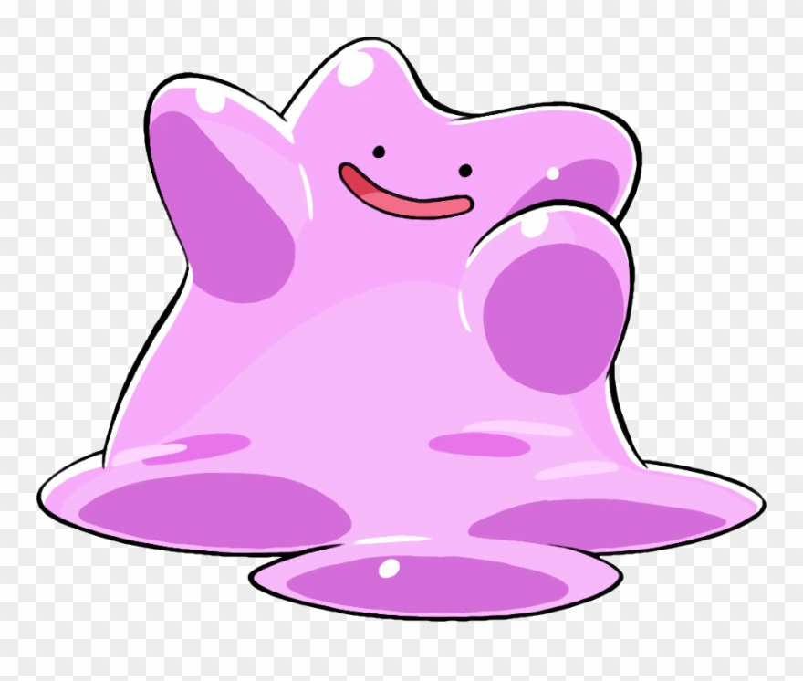 Pokemon Clipart Pink Free For Download On Rpelm For - Ditto Pokemon - Png Download