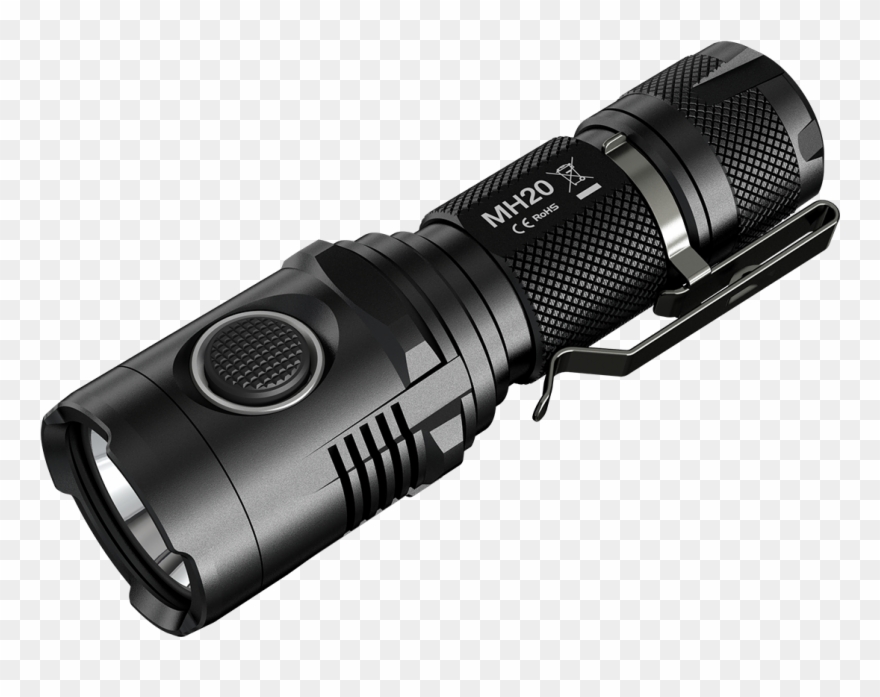 Flashlight - Nitecore Mh20 Rechargeable Led-torch, Neutral White Clipart