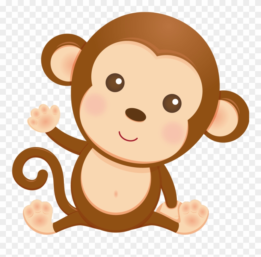 Photo By @daniellemoraesfalcao - Monkey Clip Art For Kids - Png Download